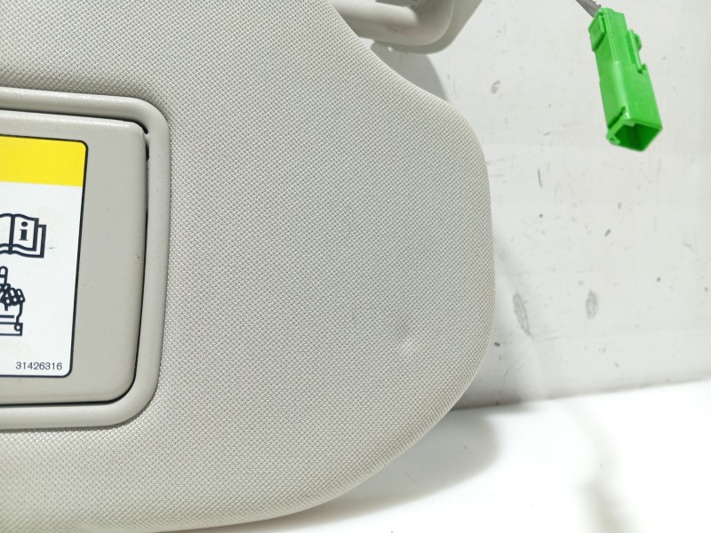 Recambio de parasol derecho para volvo v90 ii station wagon (235) d4 referencia OEM IAM 31497344  