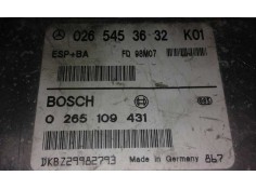 Recambio de centralita motor uce para mercedes clase a (w168) 140 (168.031)   |   05.97 - 12.04 | 1997 - 2004 | 82 cv / 60 kw re 2