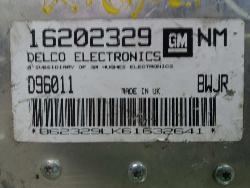 Recambio de centralita motor uce para opel astra f berlina básico   |   08.95 - ... | 1995 | 101 cv / 74 kw referencia OEM IAM 1