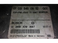 Recambio de centralita motor uce para mercedes clase s (w220) berlina 400 cdi (220.028)   |   06.00 - 12.03 | 2000 - 2003 | 250  2