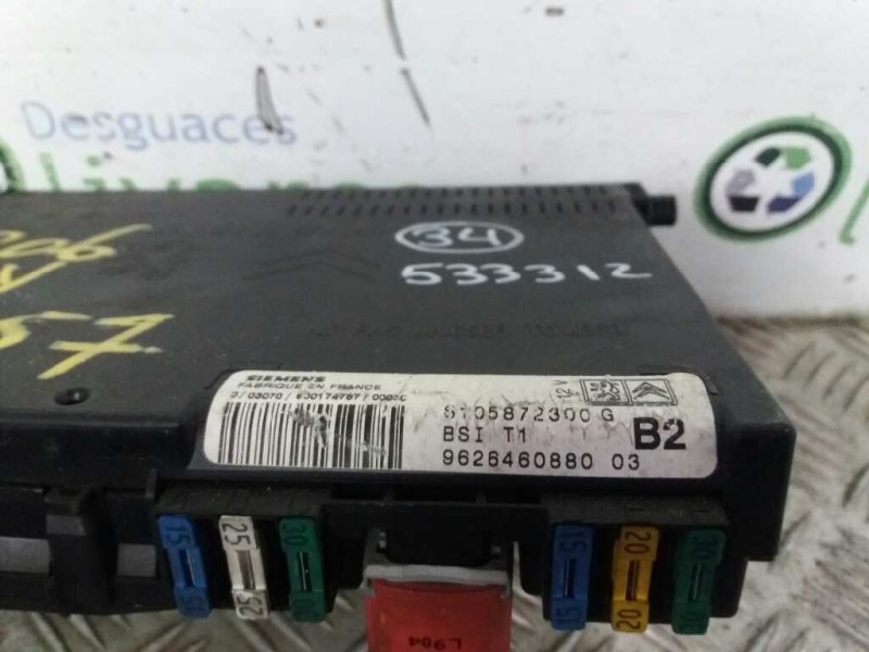 Recambio de caja reles / fusibles para peugeot 206 berlina e-music   |   01.04 - 12.05 | 2004 - 2005 | 75 cv / 55 kw referencia 