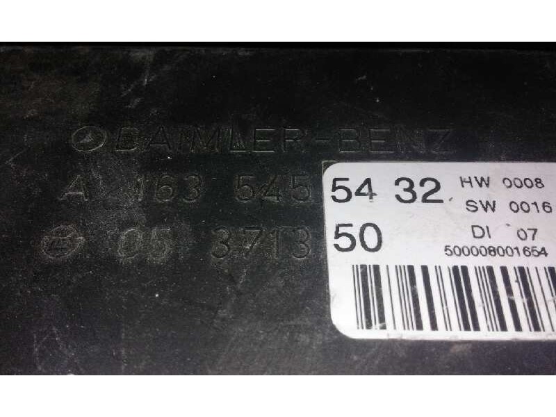 Recambio de modulo electronico para mercedes clase m (w163) 320 (163.154)   |   09.97 - 12.02 | 1997 - 2002 | 218 cv / 160 kw re