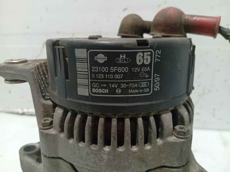 Recambio de alternador para nissan micra ii (k11) 1.3 i 16v referencia OEM IAM 231005F600  
