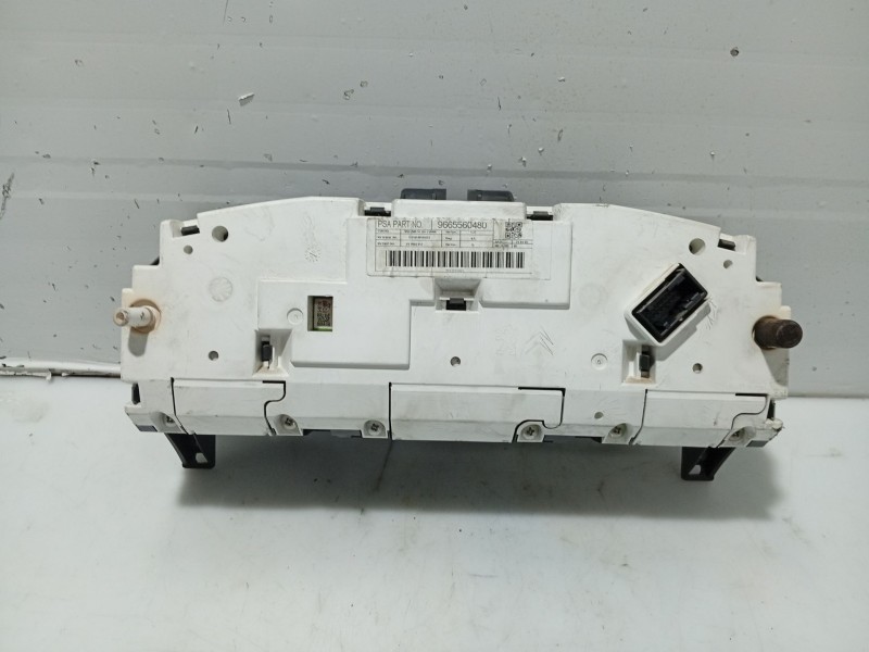 Recambio de cuadro instrumentos para citroën c5 berlina exclusive referencia OEM IAM 9665560480  