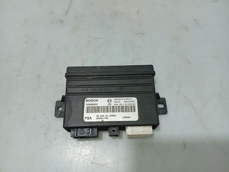 Recambio de modulo electronico para citroën c5 berlina exclusive referencia OEM IAM 9663821780 6590CZ 6590EA