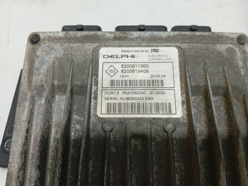 Recambio de centralita motor uce para renault clio iii business referencia OEM IAM 55594571 8200652284 