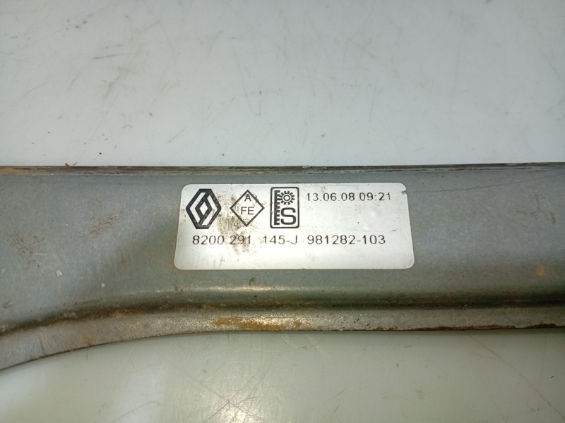 Recambio de elevalunas delantero izquierdo para renault clio iii business referencia OEM IAM 8200843592 8200291145J 981282103