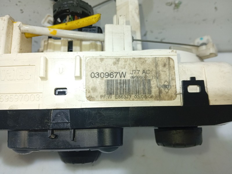 Recambio de mando calefaccion / aire acondicionado para renault clio iii business referencia OEM IAM 69590001 69597003 