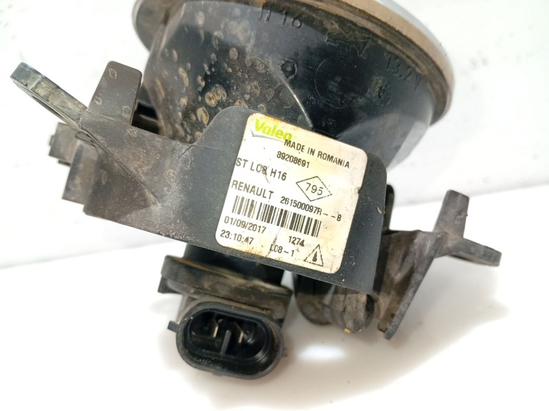 Recambio de faro antiniebla izquierdo para dacia sandero ii 1.5 dci referencia OEM IAM 261500097R  89208691