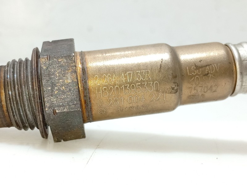 Recambio de sonda lambda para dacia sandero ii 1.5 dci referencia OEM IAM 226A41733R H8201395330 0281004221