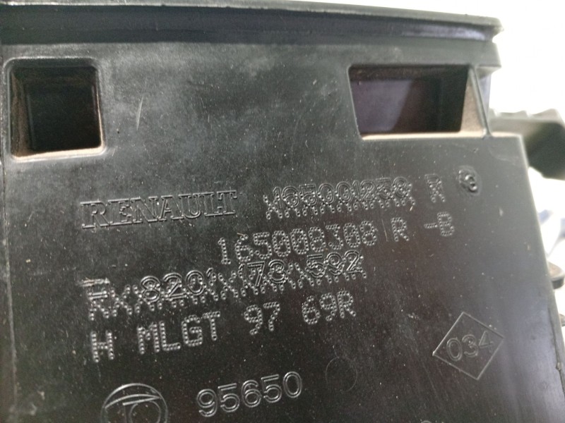 Recambio de caja filtro de aire para dacia sandero ii 1.5 dci referencia OEM IAM 165008308R  