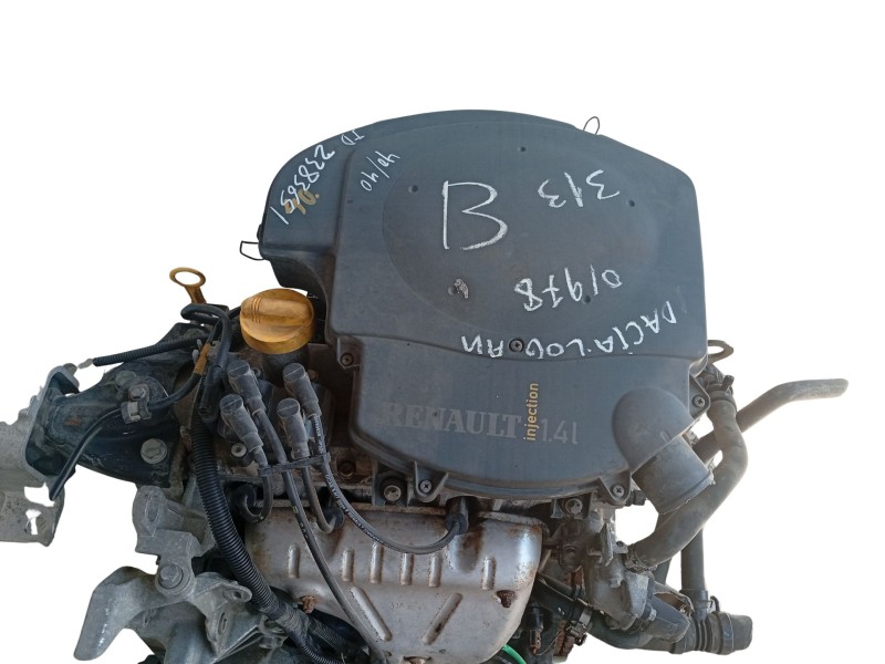 Recambio de motor completo para dacia logan 1.4 cat referencia OEM IAM K7J710  