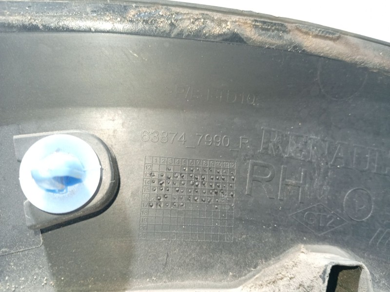 Recambio de aletin delantero derecho para dacia sandero ii 1.5 dci referencia OEM IAM 638747990R  