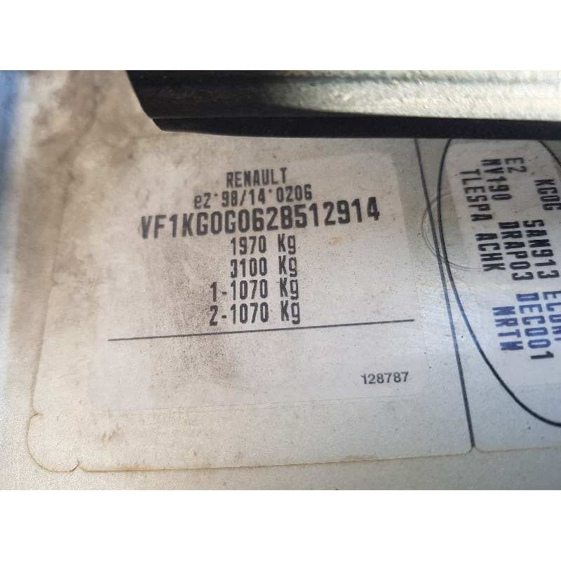 renault laguna ii grandtour (kg0) 1.9 dci diesel   |   0.01 - ... | 2001 | 120 cv / 88 kw del año 2001