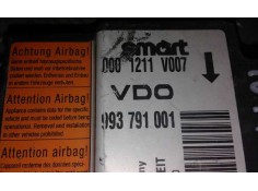 Recambio de centralita airbag para smart coupe    |   0.98 - 0.03 | 1998 - 2003 referencia OEM IAM 993791001 0001211V007  2