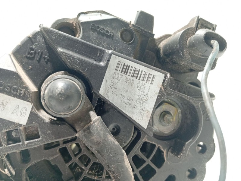 Recambio de alternador para seat alhambra (7v8, 7v9) 1.9 tdi referencia OEM IAM 038903018PX 028903025L / 028903018AX 0124315005 
