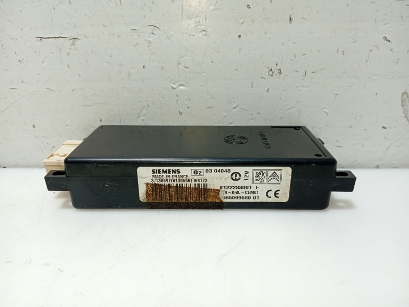 Recambio de modulo electronico para citroën c4 picasso referencia OEM IAM 9665099680  S122288001F