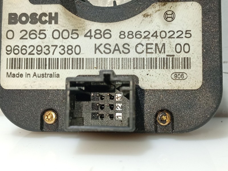 Recambio de sensor para citroën c4 picasso referencia OEM IAM 9662937380 886240225 0265005486