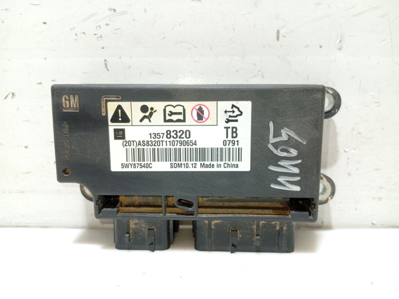 Recambio de centralita airbag para chevrolet aveo berlina hatchback 1.2 cat referencia OEM IAM 13578320  