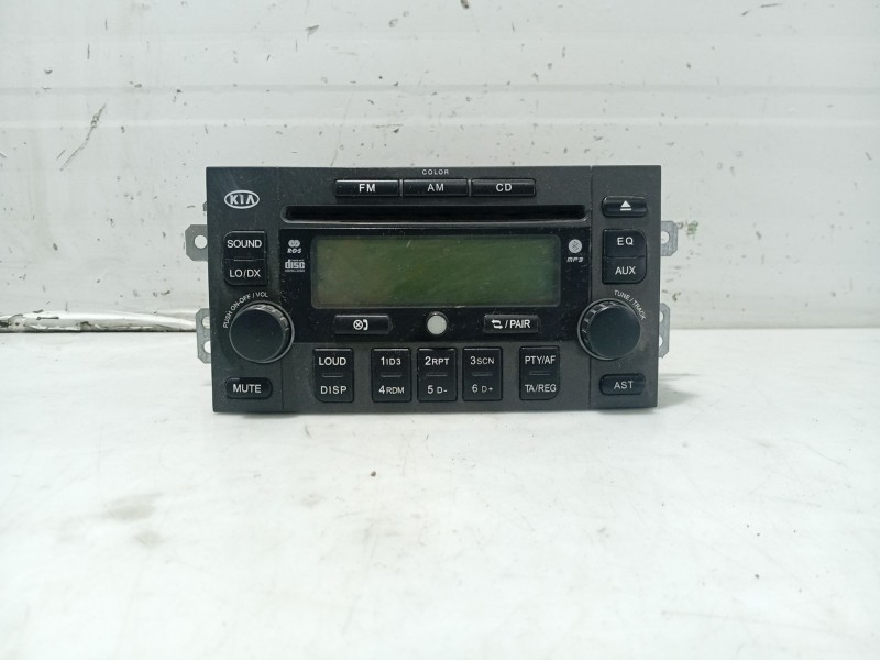 Recambio de sistema audio / radio cd para kia carens (un) referencia OEM IAM   