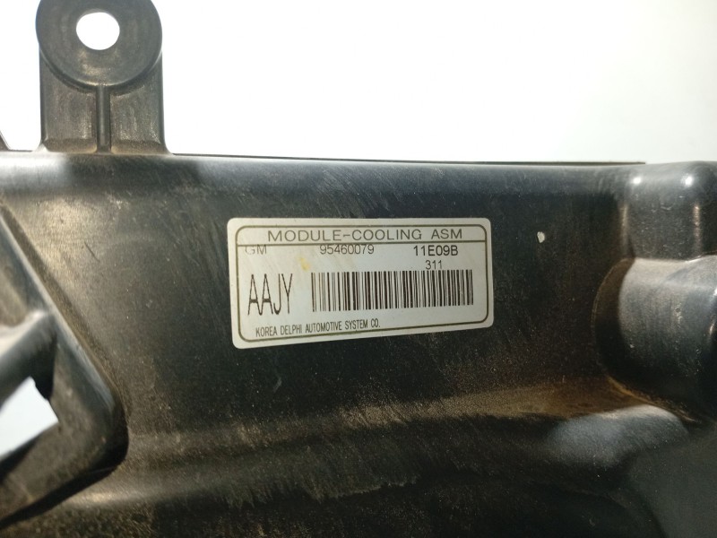 Recambio de electroventilador para chevrolet aveo berlina hatchback 1.2 cat referencia OEM IAM 95460079  F00S3D2018