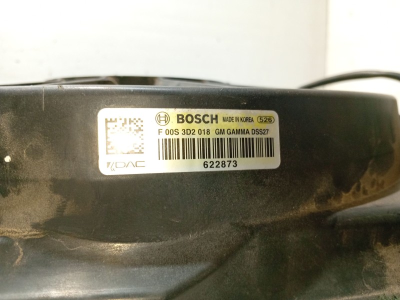 Recambio de electroventilador para chevrolet aveo berlina hatchback 1.2 cat referencia OEM IAM 95460079  F00S3D2018