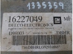 Recambio de centralita motor uce para  referencia OEM IAM  16227049  2