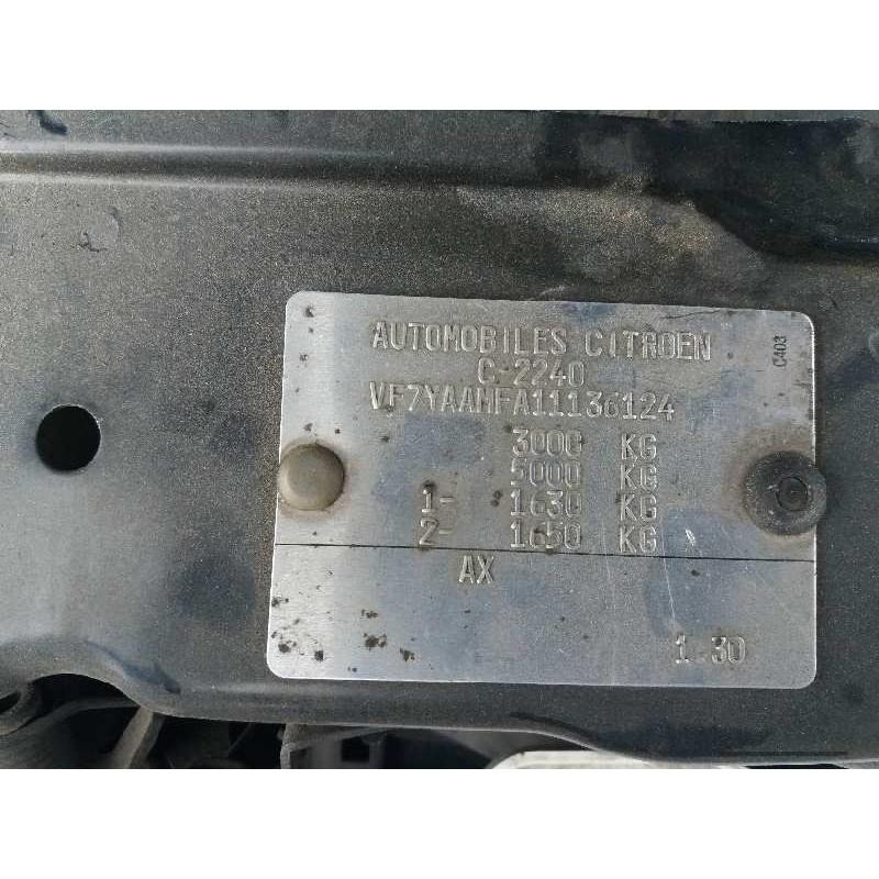 citroen jumper caja cerrada (06.2006 =>) 2.2 hdi cat   |   0.06 - ... | 2006 | 101 cv / 74 kw del año 2006