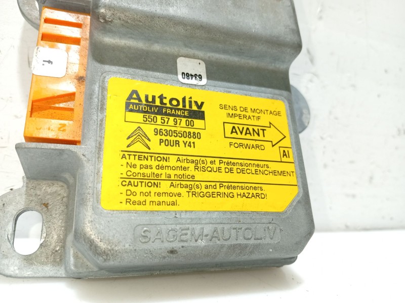 Recambio de centralita airbag para citroën xm berlina 2.1 turbodiesel referencia OEM IAM 9630550880  550579700