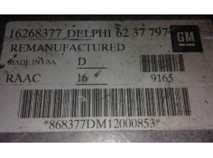 Recambio de centralita motor uce para opel astra f berlina básico   |   08.95 - ... | 1995 | 71 cv / 52 kw referencia OEM IAM 16 2