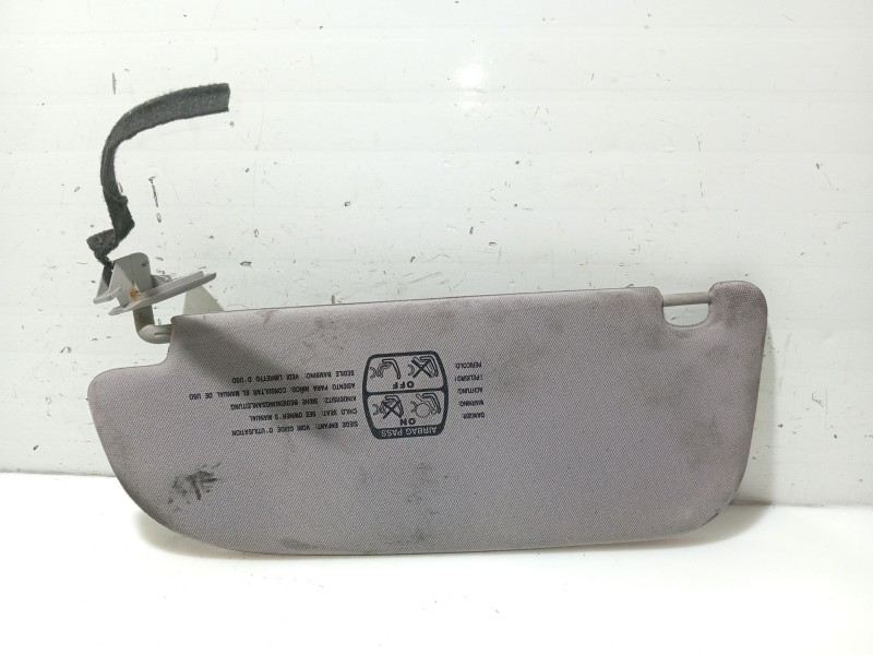 Recambio de parasol derecho para peugeot 607 (s1) básico referencia OEM IAM 8143EK  