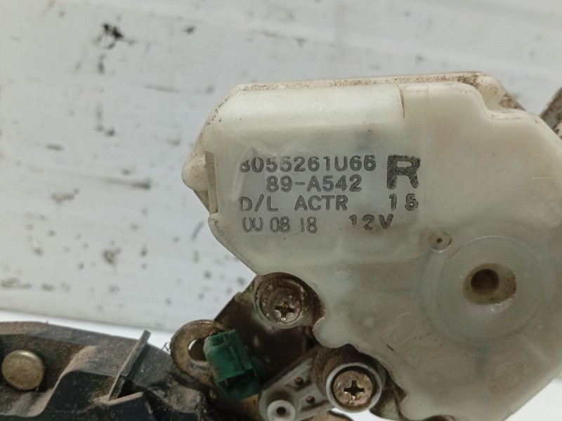 Recambio de cerradura puerta delantera derecha para nissan almera ii hatchback (n16) 2.2 di referencia OEM IAM 80502BM610  