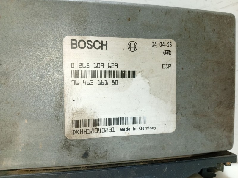 Recambio de centralita motor uce para peugeot 607 (s1) básico referencia OEM IAM 9646316180  0265109629