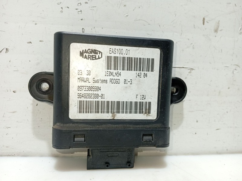 Recambio de modulo electronico para peugeot 607 (s1) básico referencia OEM IAM 9648282380 1E0XLN54 09733009904