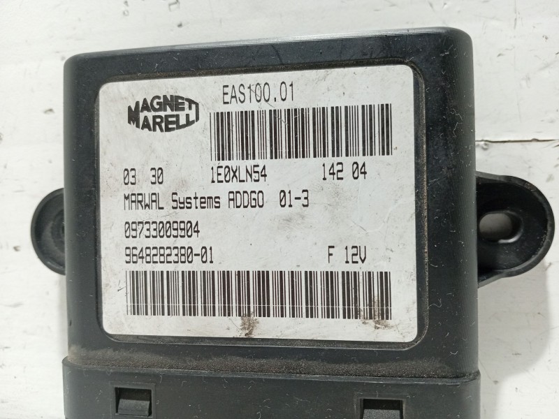 Recambio de modulo electronico para peugeot 607 (s1) básico referencia OEM IAM 9648282380 1E0XLN54 09733009904