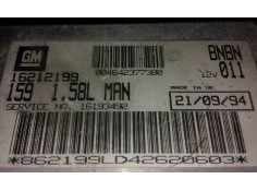 Recambio de centralita motor uce para lancia dedra berl.    |   0.90 - 0.99 | 1990 - 1999 referencia OEM IAM 16193492 16212199 G 2