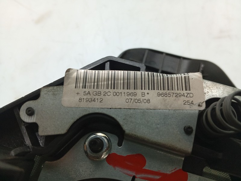 Recambio de airbag delantero izquierdo para peugeot 207 sw (wk_) 1.6 hdi referencia OEM IAM 96857294ZD  5AGB2C0011969