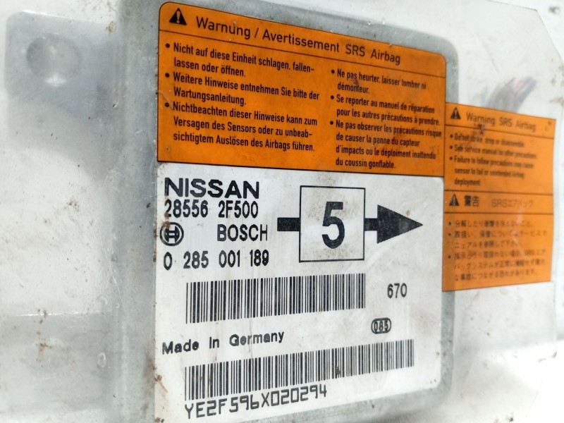 Recambio de centralita airbag para nissan primera (p11) 2.0 16v referencia OEM IAM   