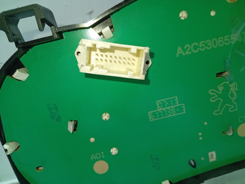 Recambio de cuadro instrumentos para peugeot 207 sw (wk_) 1.6 hdi referencia OEM IAM 9666749180  