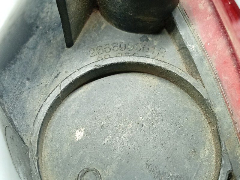 Recambio de faro antiniebla trasero derecho para renault laguna iii referencia OEM IAM 265600001R  