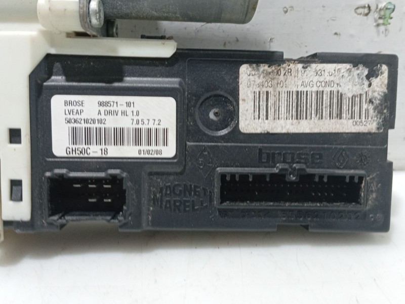 Recambio de motor elevalunas delantero izquierdo para renault laguna iii referencia OEM IAM 807310002R  