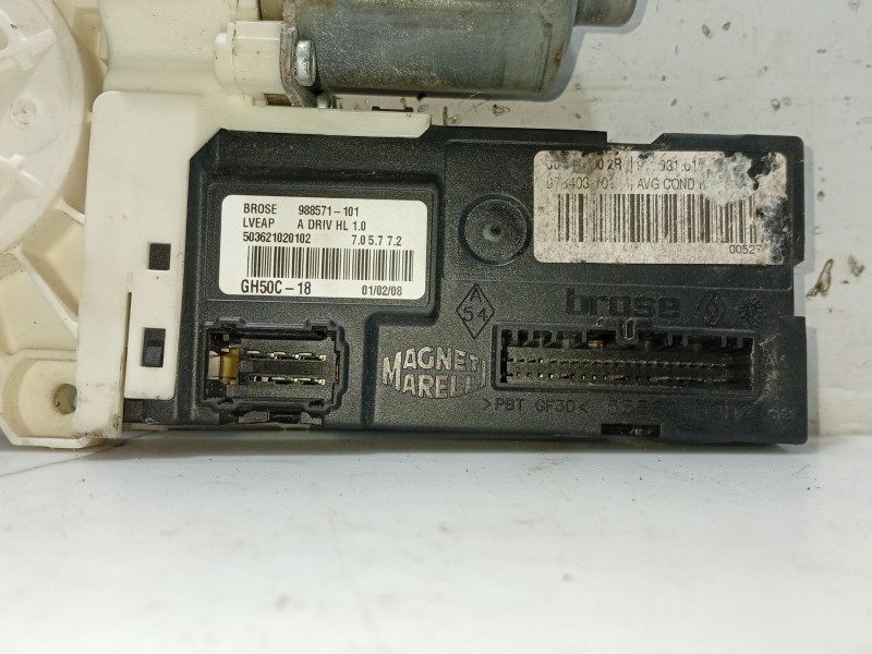 Recambio de motor elevalunas delantero izquierdo para renault laguna iii referencia OEM IAM 807310002R  