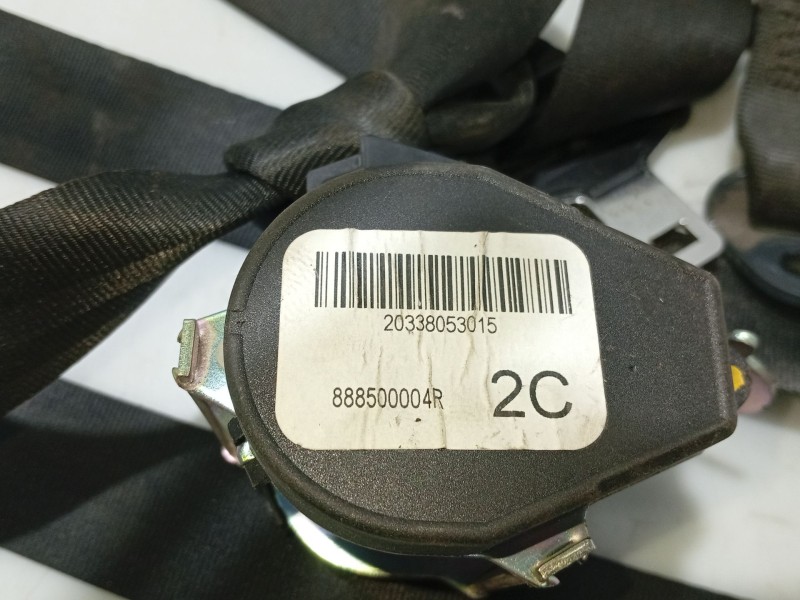 Recambio de cinturon seguridad trasero central para renault laguna iii referencia OEM IAM   