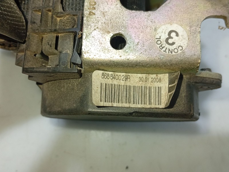 Recambio de cinturon seguridad delantero izquierdo para renault laguna iii referencia OEM IAM 868840031R  