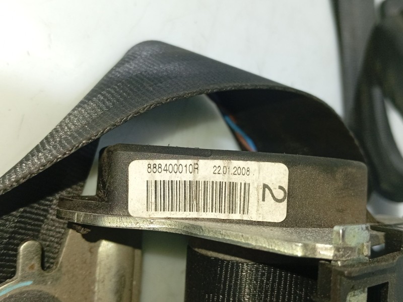 Recambio de cinturon seguridad trasero derecho para renault laguna iii referencia OEM IAM 888404337R  