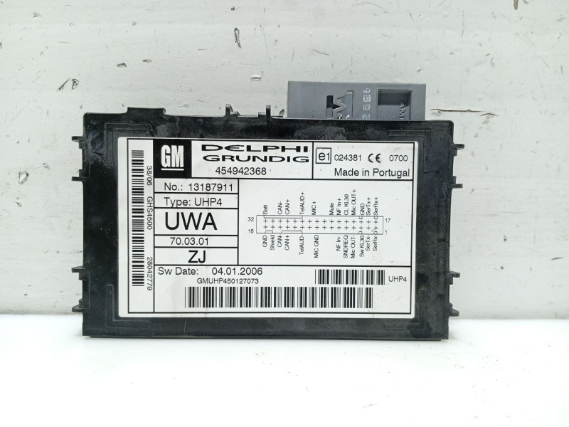 Recambio de modulo electronico para opel antara a (l07) 2.0 cdti referencia OEM IAM 13187911  454942368