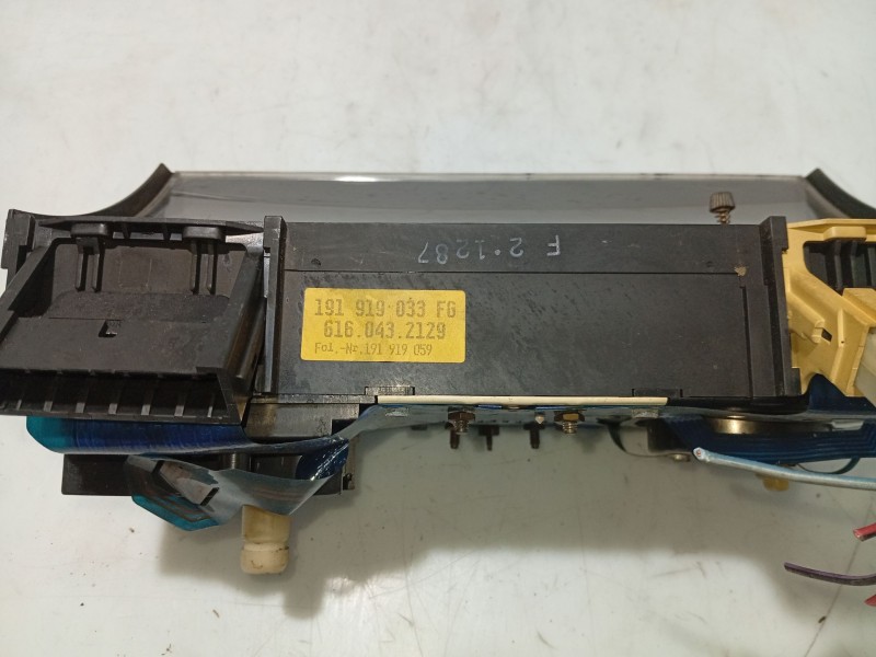 Recambio de cuadro instrumentos para volkswagen golf golf 1.6 cl diesel referencia OEM IAM 191919033FG 6160432129 