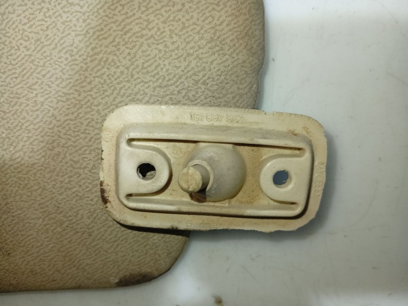 Recambio de parasol derecho para volkswagen golf golf 1.6 cl diesel referencia OEM IAM 191857552 191857552 