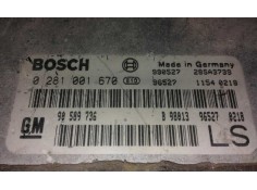 Recambio de centralita motor uce para  referencia OEM IAM 0281001670 28SA3739 990527 2