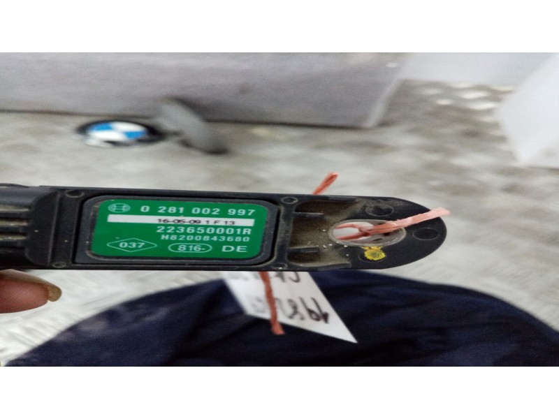 Recambio de sensor presion para renault clio exception2 1.5dci85 eco2 referencia OEM IAM 0281002997  